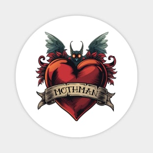 Mothman Tattoo Magnet